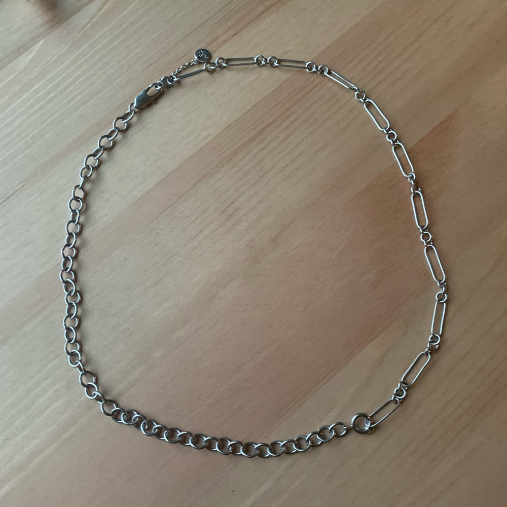 A.P.C. Silver Collier Necklace